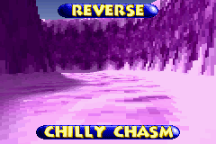 Screenshot of a track opening in the 2004 voxel engine build of Banjo-Pilot, for comparison with Diddy Kong Pilot's 2003 build