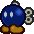 A sprite of Bruce from Paper Mario