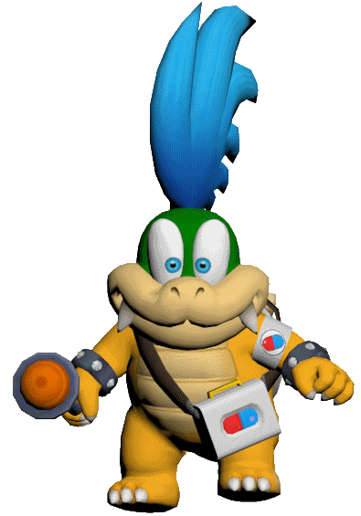 Animated image of Dr. Larry from Dr. Mario World