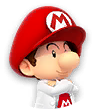 Icon of Dr. Baby Mario from Dr. Mario World