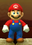 Mario as viewed in the Character Museum from Mario Party: Star Rush