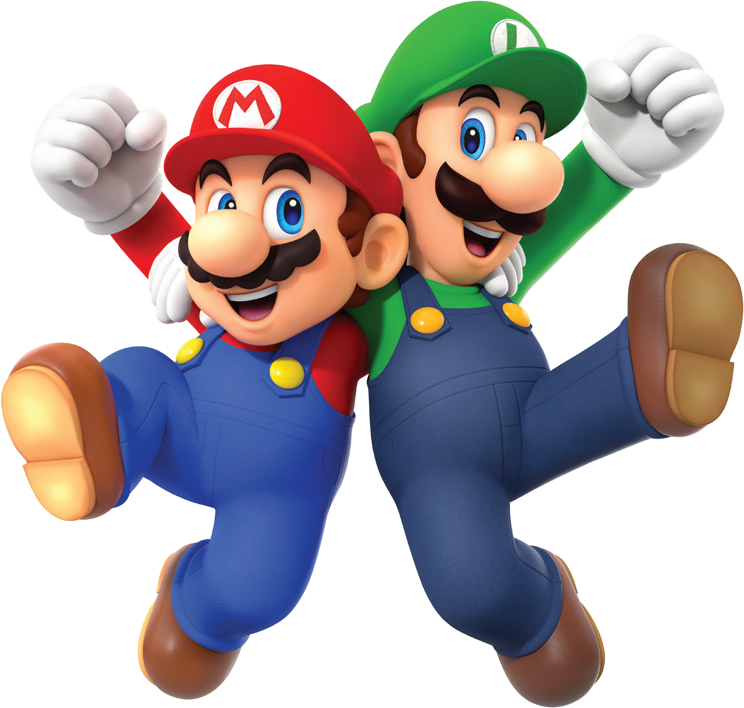 File:Mario Luigi Updated 3D Artwork.png - Super Mario Wiki, the Mario ...