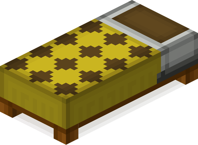 File:Minecraft Mario Mash-Up Bed Brown Render.png