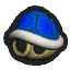 The Blue Shell's sprite from Super Mario Strikers