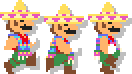 8-Bit Mario (Sombrero & Poncho)