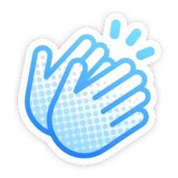 File:Clap Sticker.png