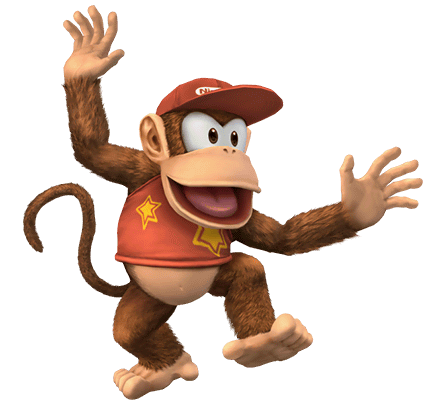 File:Diddy Kong Sprite SSBB.png
