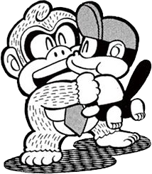 File:Donkey Kong and Diddy Kong SMKun.png