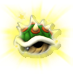 Sprite of a Grand Bowser's Shell, from Puzzle & Dragons: Super Mario Bros. Edition.