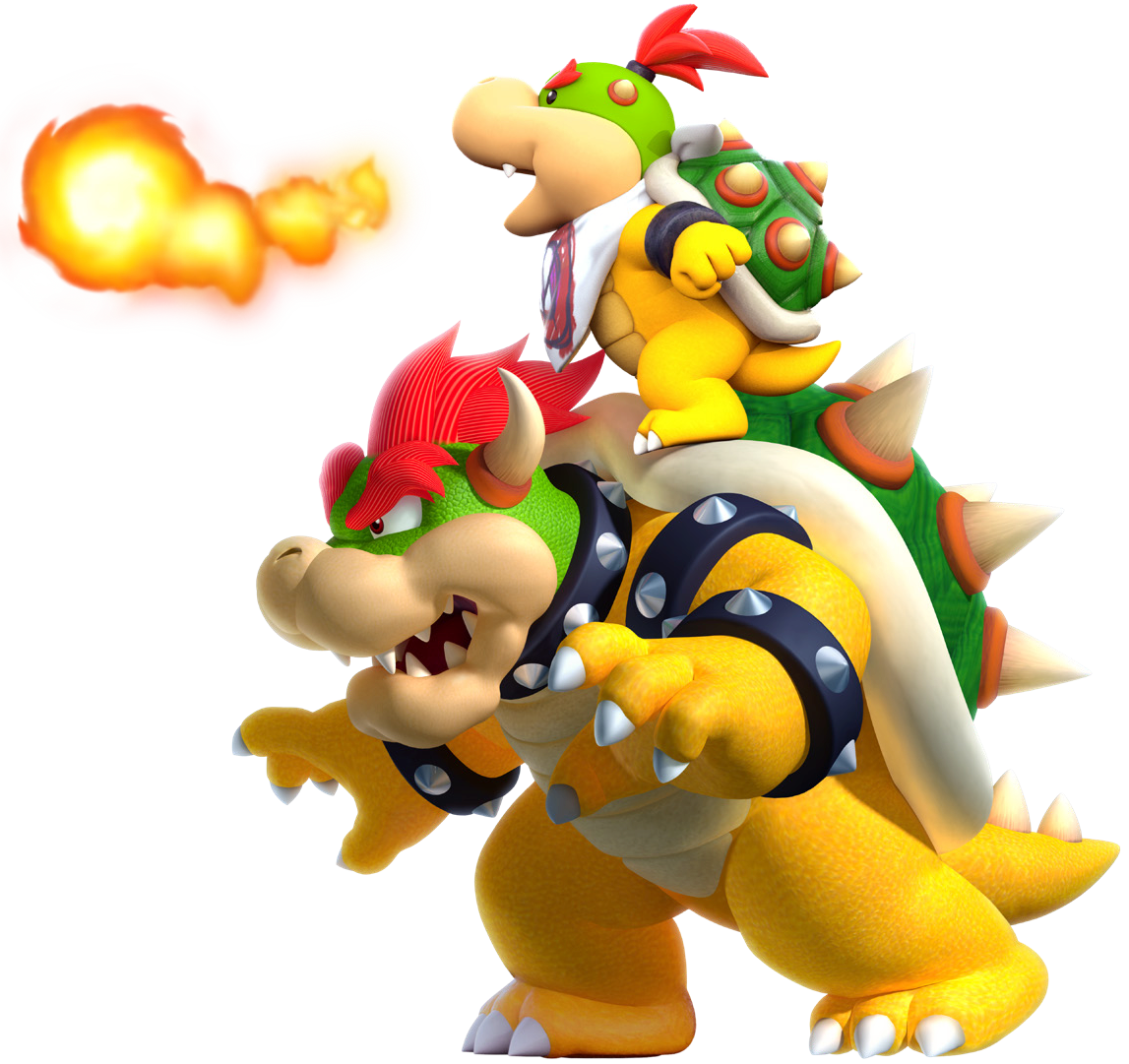 File:Bowser and junior mario maker.png - Super Mario Wiki, the Mario ...