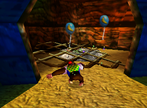 A Battle Arena Pad in Frantic Factory.