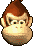 The Donkey Kong head that may appear from a Present
