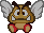 Sprite of a Paragoomba, from Paper Mario.