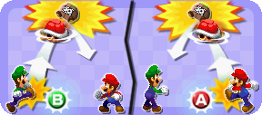 Illustration of 3D Red Shell from Mario & Luigi: Dream Team.