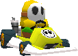 Mario Kart DS (yellow)