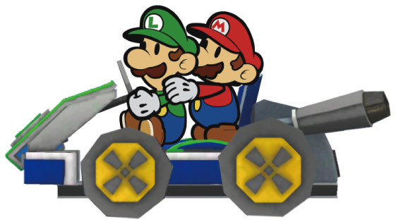 File:Mario and Luigi kart PMTOK sprite.png