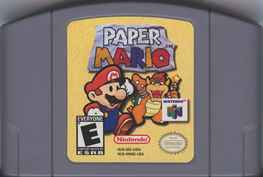 File:Paper Mario American cartridge.jpg - Super Mario Wiki, the Mario