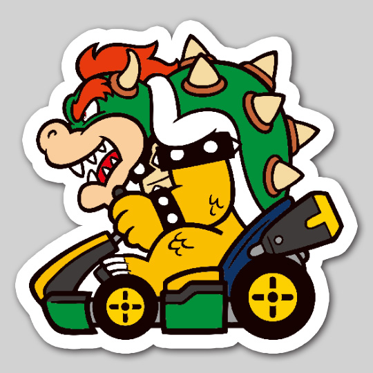 File:Bowser (Mario Kart 8) - Nintendo Badge Arcade.jpg