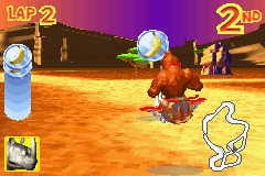 Screenshot of a coin in Diddy Kong Pilot's 2003 build