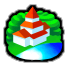 File:MGTT Peach's Castle Grounds Icon.png