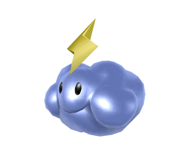 File Mkwthundercloudmodel Png Super Mario Wiki The Mario Encyclopedia