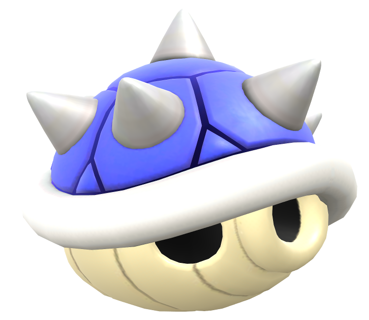 File:SpinyShellSSBUModel.png - Super Mario Wiki, the Mario encyclopedia