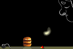 WarioWare: Twisted! game screenshot: A screenshot of the microgame Aromatherapy