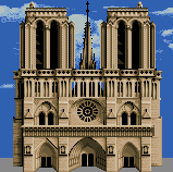 Luigi's photograph of the Cathedral of Notre Dame