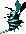 Sprite of a Zinger from Donkey Kong Land on the Super Game Boy, as it appears in Freezing Fun