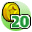 20 coins →