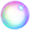 Artwork of a bubble from Super Mario Bros. Wonder.