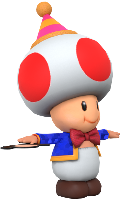 File:MKTToadPartyTimeModel.png - Super Mario Wiki, the Mario encyclopedia