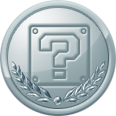 A silver Special medal in New Super Mario Bros. U