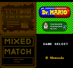 File:Tetris & Dr. Mario Menu screen.png