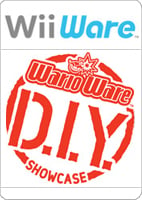 The digital cover for WarioWare: D.I.Y. Showcase's North American release.