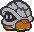 A sprite of a Bony Beetle from Paper Mario.