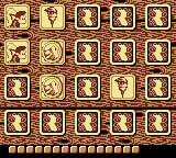 The Memory card game played in the Sheepy Shop from Donkey Kong Land III.