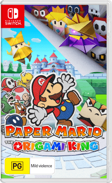 File:Paper Mario The Origami King Australian cover.png