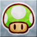 The Big Shiny 1UP Sticker from Paper Mario: Sticker Star