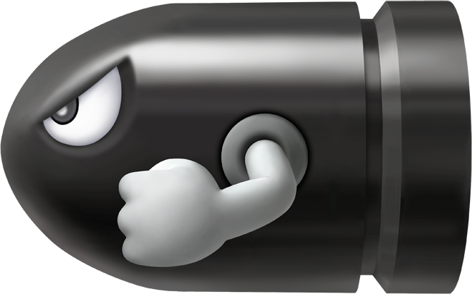File:Bullet Bill Artwork - Mario Kart Wii.png