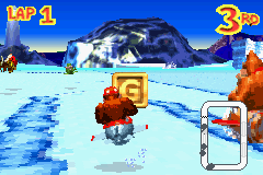 Screenshot of a letter in Diddy Kong Pilot's 2003 build