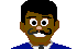 Mayor L. S. Ismore sprite from Mario is Missing! Macintosh version