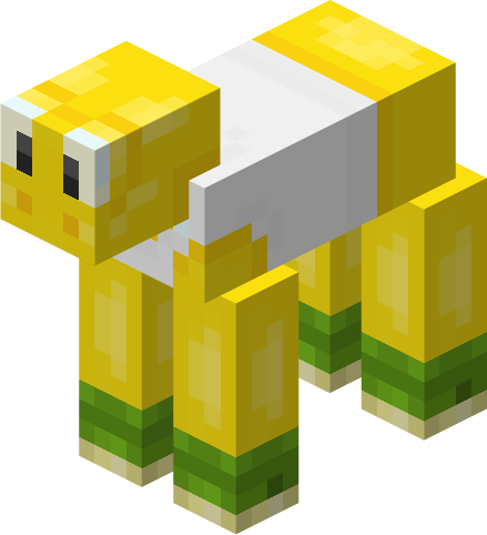 File:Minecraft Mario Mash-Up Sheep Sheared Lime Render.png