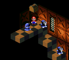 First Treasure in Booster Tower of Super Mario RPG: Legend of the Seven Stars.