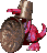 Sprite of Koindozer in Donkey Kong Country 3: Dixie Kong's Double Trouble!