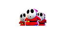 Shy Guys' CSP icon from Mario Sports Superstars