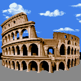Luigi's photograph of the Colosseum