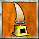 Trophy Race icon in the multiplayer, depicting a theropod tooth