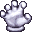 Master Hand's stock icon in Super Smash Bros. Melee