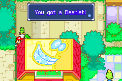 Screenshot of a Beanlet location in Mario & Luigi: Superstar Saga